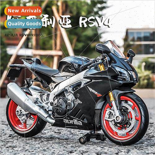 1:12 simulation Apulia RSV4 motorcycle model alloy car toy b