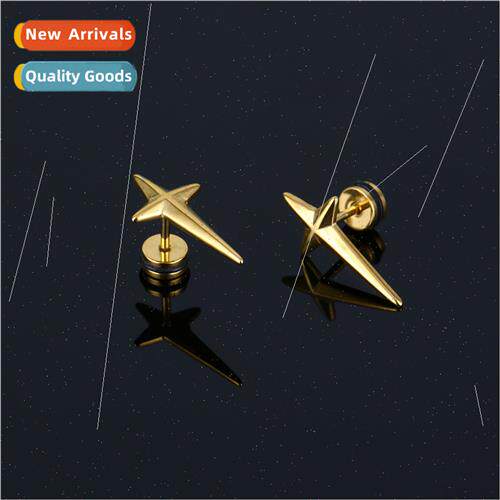 Starlight Cross Earrings Tanium Ear Jewelry