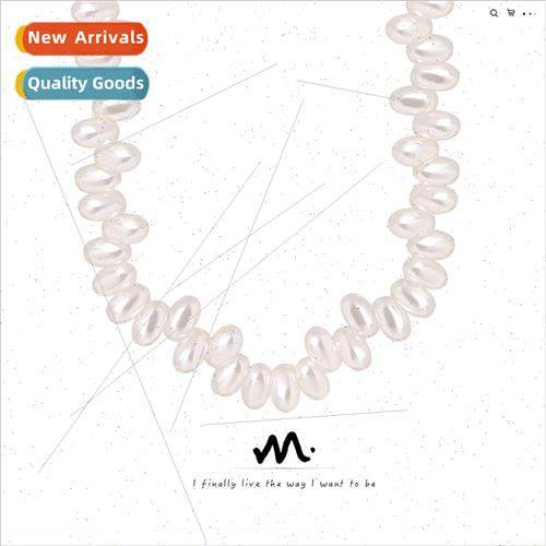 French ins cold wind niche high-gloss imation pearl chain ge
