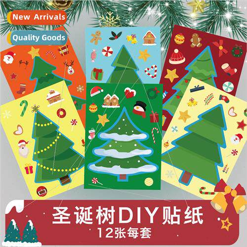 CM2107007 Christmas Stickers Christmas Tree DIY Stickers Chr