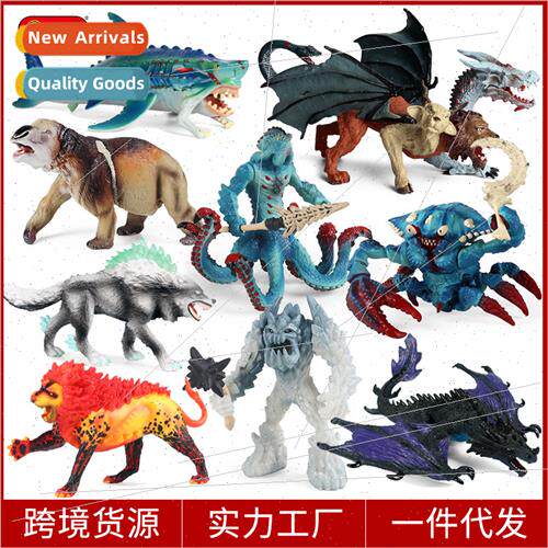 mythological animals magical beasts solid night hunter drago