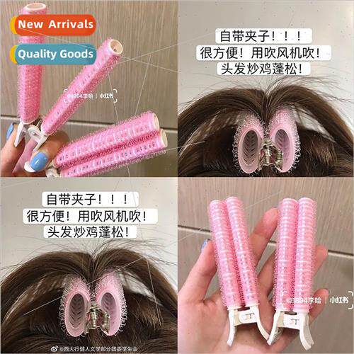 Hair fluffing artifacts no trace bangs fixed clip cranial pa