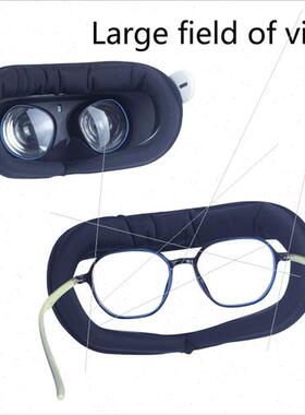 Oculus quest 2 sweatproblackout vr glasses wider visor repla