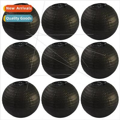 Halloween Ghost Festival Decoration DIY Black Lantern Handma