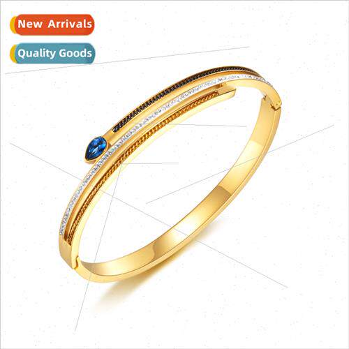 Europe fashion new zirconia bracelet female hundred wh stain
