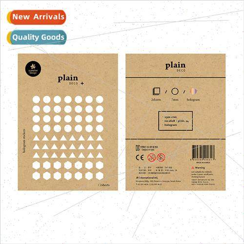 Korea Laser 1628 Dazzling Colorful Dots Accent Marking Trian