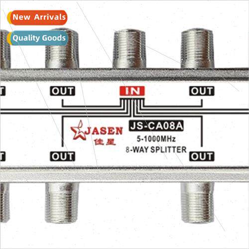 JS-CA08A CATV Frequency 5-1000MHz Engineering Cable TV 8 Dis