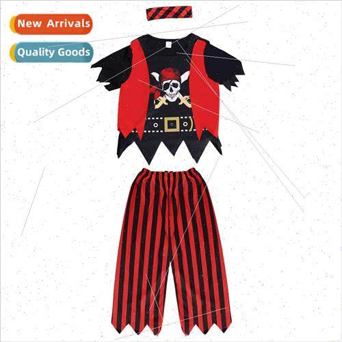 Halloween Childrens cosplay pirate costumes Pirates of the C