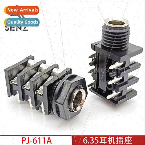 6.35 headphone socket PJ-611A six feet whe port horizontal d