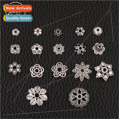 Flower Bracket Crystal DIY Beading Material Wh Miao lver Sep