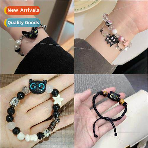 Hundreds cartoon fun bracelet female ins niche handmade bead