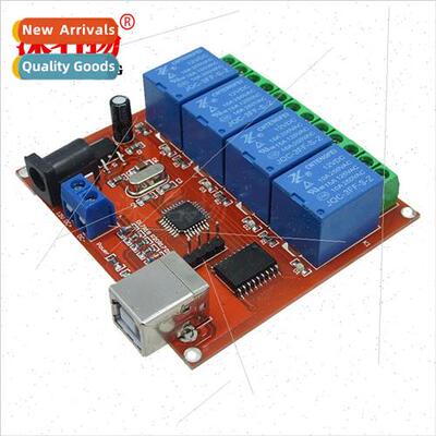 4 Way 12V Computer USB Control Swch Driverless Relay Module