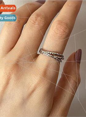 bilingbiling full star open ring fashion sparkle multi-layer