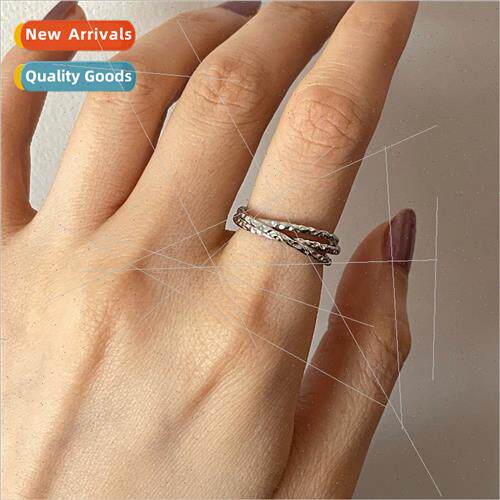 bilingbiling full star open ring fashion sparkle multi-layer
