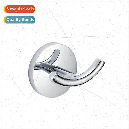 Stainless steel zinc alloy single hook bathroom wall hanging
