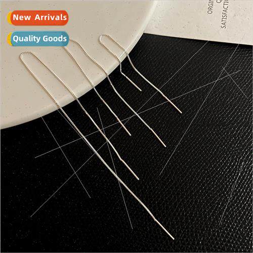 Minimalist tassel ear wires female niche adopt ear hole earr