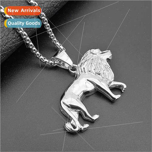 Hip Hop Jewelry Tanium Steel African Male on Head Pendant Ne