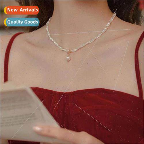 French court pearl necklace women hundred wh premium niche c