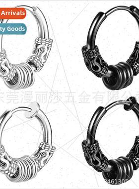 Bullying Dragon Totem Earrings Vintage Circle Earrings  Earr