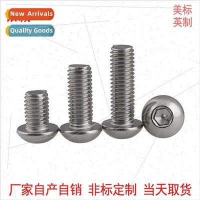 304 ANSIB18.3BT BSP half round head socket head cap screws 1