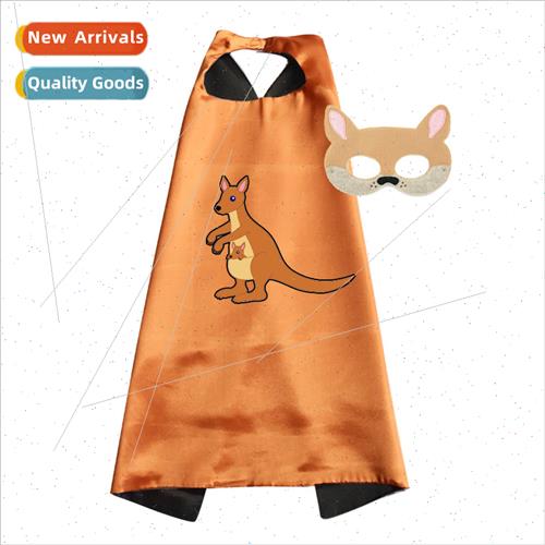 Childrens Halloween cape male and female hero cape June 1 pe