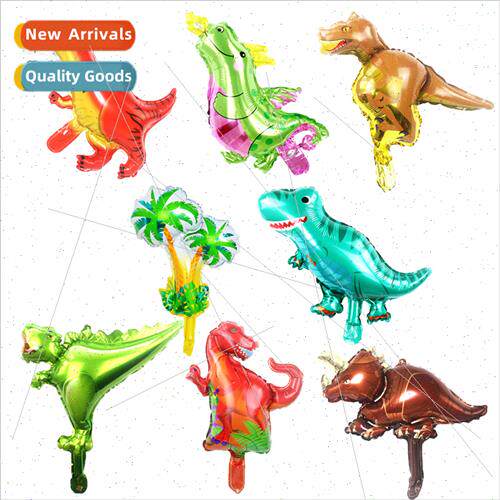 Cartoon Mini Dinosaur Aluminum Film Balloon Small Tyrannosau