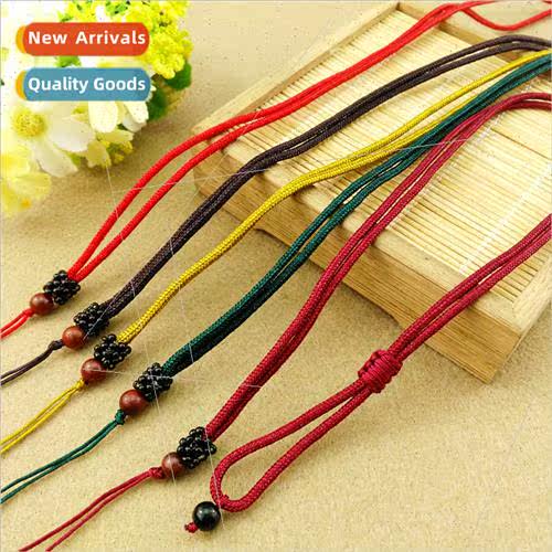 Small wooden beads necklace rope folk fashion fine hnecklace
