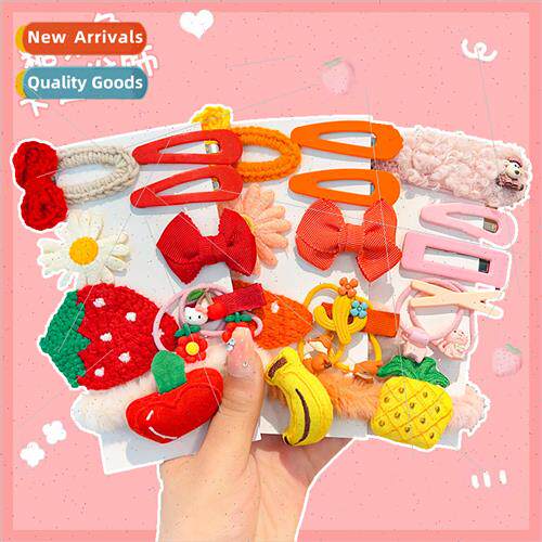 2023 Autumn winter new children girls baby wool knting candy