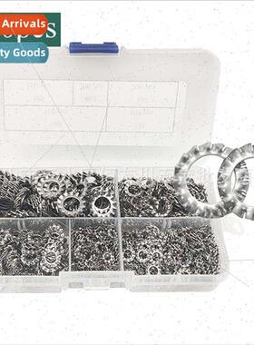 700pcs box anti-loosening lock washer stopper wh teeth flat