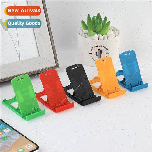 Lazy foldable plastic cell phone holder multi-speed L-type d