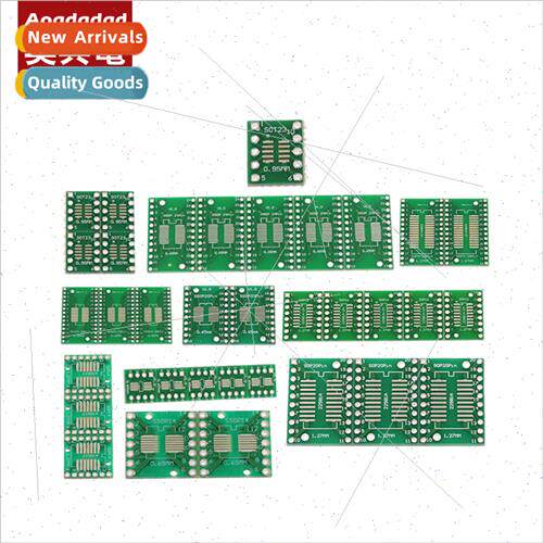 35PCS PCB board k SMT to inline IC adapter board 5pcs each 7
