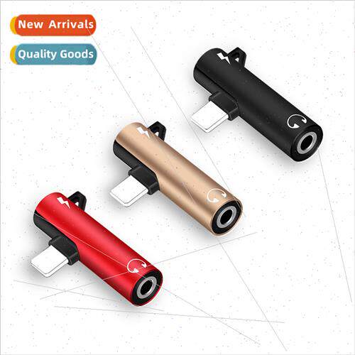 适用cell phone headset adapter 3.5mm mm to lightning convers
