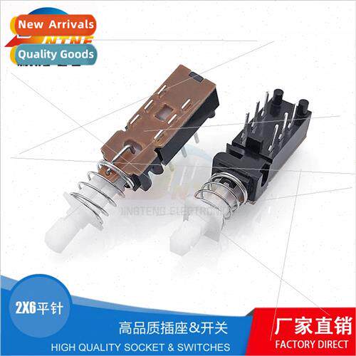 Key Swch -Locking Swch Piano Key Swch Double Row 6-Pin Power