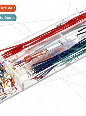 Box 140 jumper cables in 14 lengths Breadboard cables Breadb