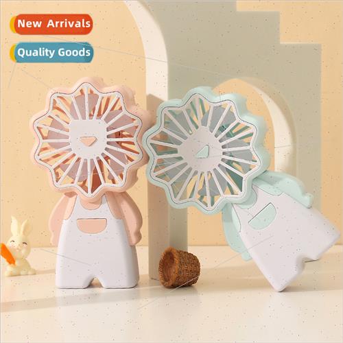 Cartoon handheld fan moe lion fan handheld fan outdoor porta