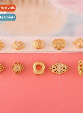 Protective color sgold Chinese knot auspicious cloud back cl