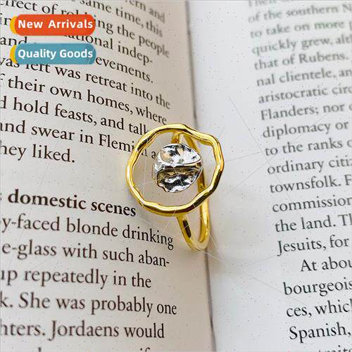 925 silver Open Finger Ring Women ins Spl Color Index Ring H