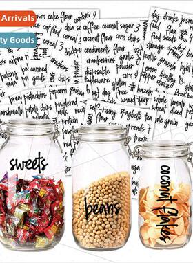 Pantry Labels 168pcs Pantry Jar Organizer Stickers WaterproO