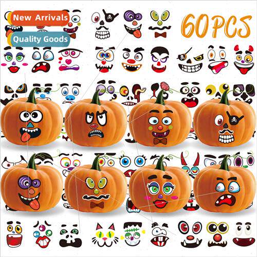 CM2305017 Children Halloween DIY pumpkin horror puzzle handb