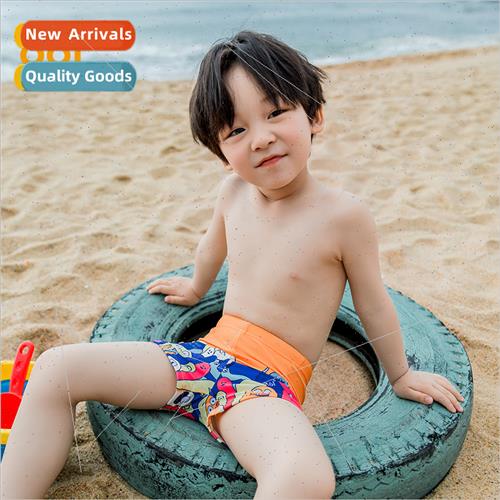 Childrens swim trunks boys baby spl swimsu small middle and