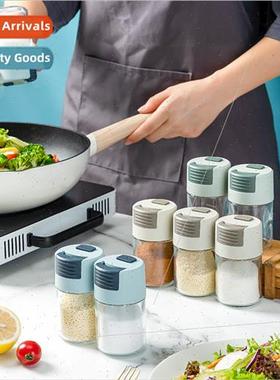 Measurable Salt ControllerKchen Push-to-Dose Glass ing Bottl