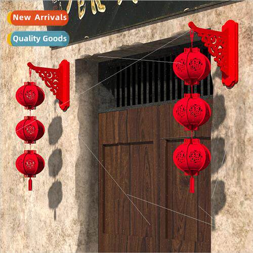 Fuzzy door stickers high-grade velvet felt door blessing Spr