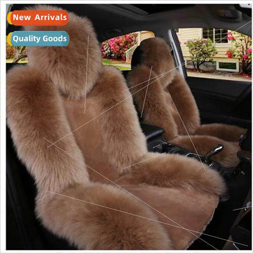 Wool car cushion winter plush car seat cover universal all-i