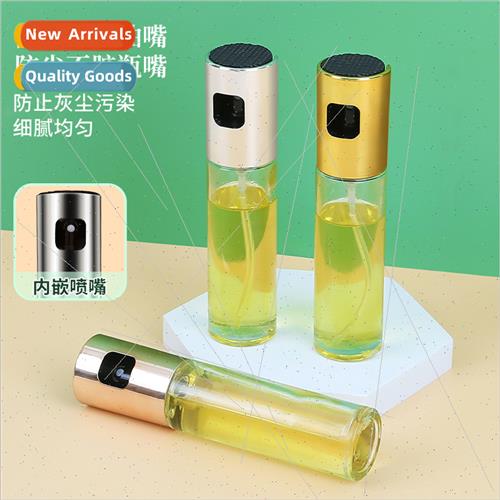 Glass Spray Oil Bottle Kchen Press Spray Oil Bottle Househol