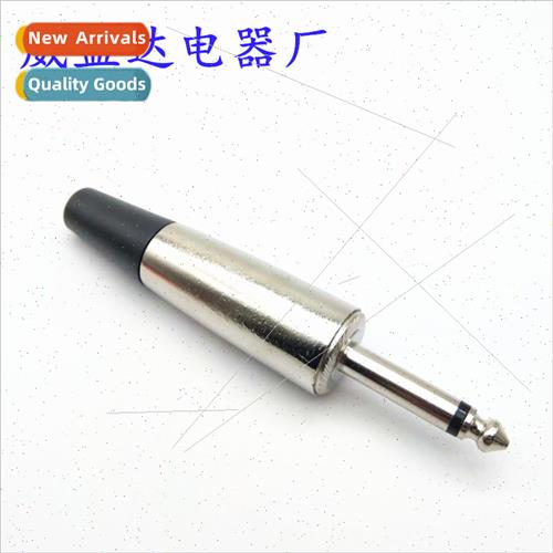 Mono 6.5 Mic Head 6.35 Plug Large 2-prong Mic Plug Microphon