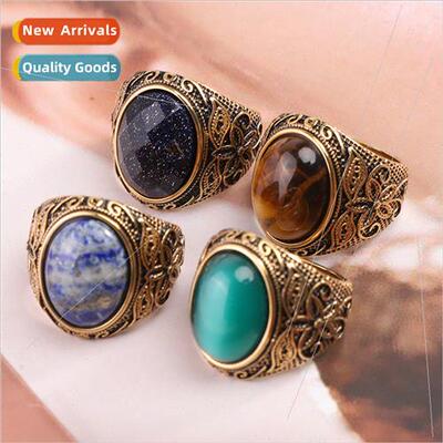 Tanium Steel Casting Individual Fashion Sex Ring Vintage Fau