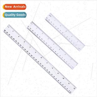 Plastic Transparent Ruler 15/20/30cm Plastic Ruler适用Measur