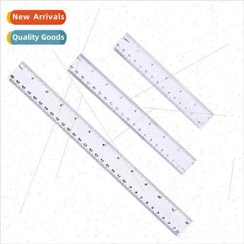 Plastic Transparent Ruler 15/20/30cm Plastic Ruler适用Measur