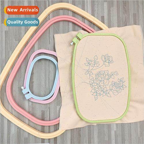 Cross Stch Bandage Embroidery Hoop Colorful Square Repair Fr