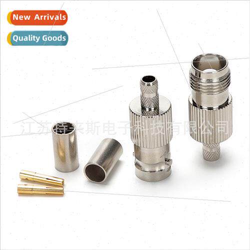 TNC-K3 All Copper Nickel Plated适用RG58 50-3rg142 Wire RF Co